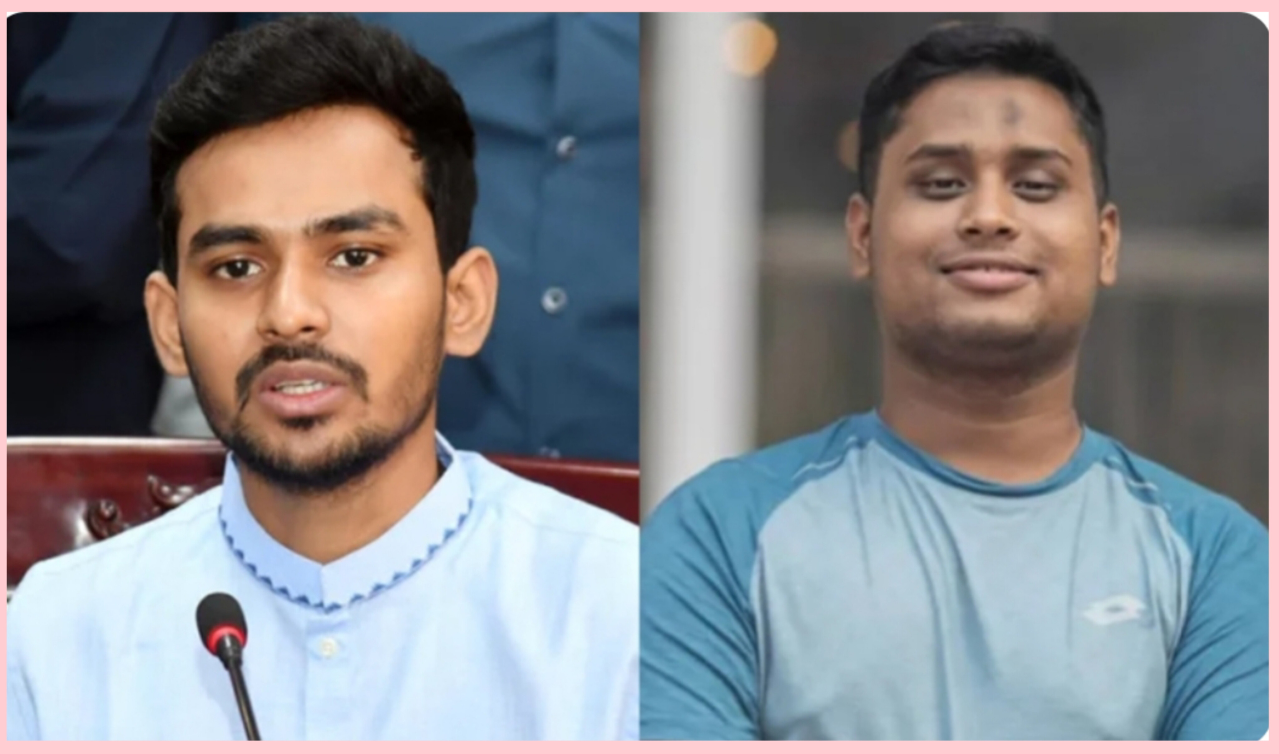 আসিফ মাহমুদ ও হাসনাত আবদুল্লাহর বিরুদ্ধে ২৫ কোটি টাকা নেওয়ার অভিযোগ